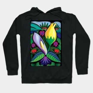 Swamp Flowers (Poster Dimensions) Hoodie